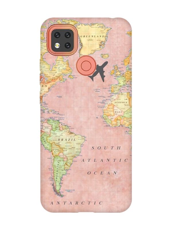 Чохол для Xiaomi Redmi 9C/10A :: Подорожі. Карта (принт 320)