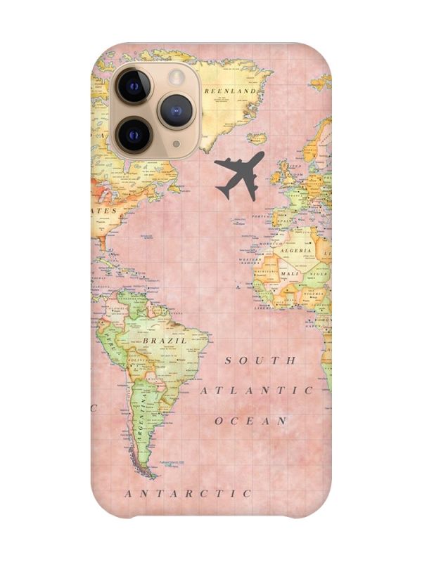 Чохол на Apple iPhone 11 Pro (5,8) :: Подорожі. Карта (принт 320)