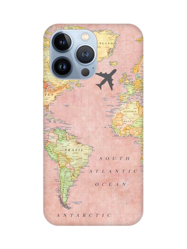 Чохол на Apple iPhone 13 Pro :: Подорожі. Карта (принт 320)