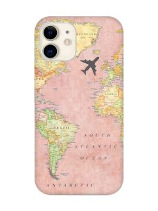 Чохол на iPhone 12 mini :: Подорожі. Карта (принт 320)