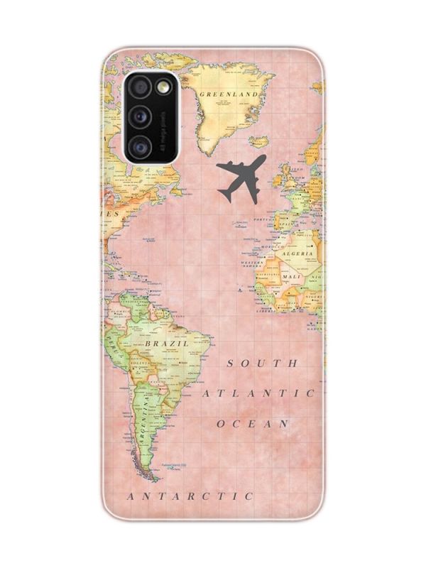 Чохол на Samsung Galaxy A41 :: Подорожі. Карта (принт 320)