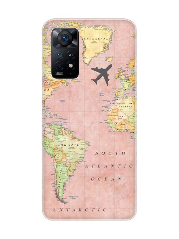 Чохол на Xiaomi Redmi Note 11 Pro :: Подорожі. Карта (принт 320)