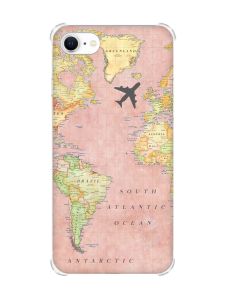 Чохол з потовщеними кутами на iPhone 7/ 7s/ 8/ 8s :: Подорожі. Карта (принт 320)