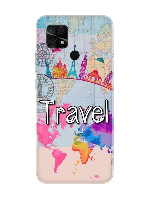 Чохол на Xiaomi Redmi 10C :: Подорож. Travel (принт 321)