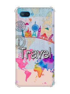 Чохол із потовщеними кутами на Xiaomi Mi 8 Lite :: Подорож. Travel (принт 321)