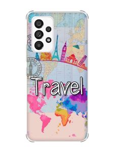 Чохол з потовщеними кутами на Samsung Galaxy A53 :: Подорож. Travel (принт 321)