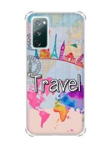 Чохол з потовщеними кутами на Galaxy S20 FE :: Подорож. Travel (принт 321)