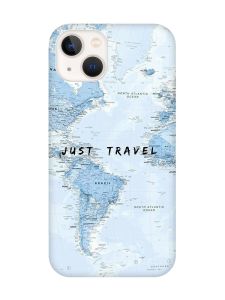 Чохол із захистом камери на iPhone 14 Plus :: Подорожі. Карта (принт 323)