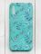 Матовий бірюзовий чохол на Xiaomi Redmi 9А :: Рослинний фон (принт 276)