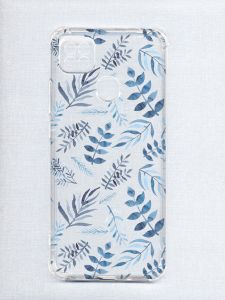 Чохол з потовщеними кутами на Xiaomi Redmi 9C/10A :: Рослинний фон (принт 276)