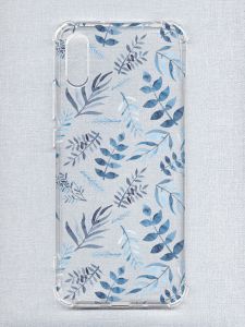 Чохол з потовщеними кутами на Xiaomi Redmi 9A :: Рослинний фон (принт 276)