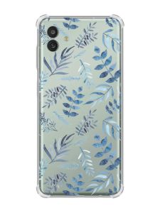 Чохол з потовщеними кутами на Samsung Galaxy M13 5G :: Рослинний фон (принт 276)