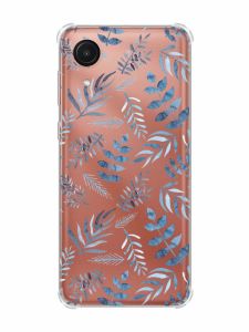 Чохол з потовщеними кутами на Samsung Galaxy A03 Core/A032 :: Рослинний фон (принт 276)