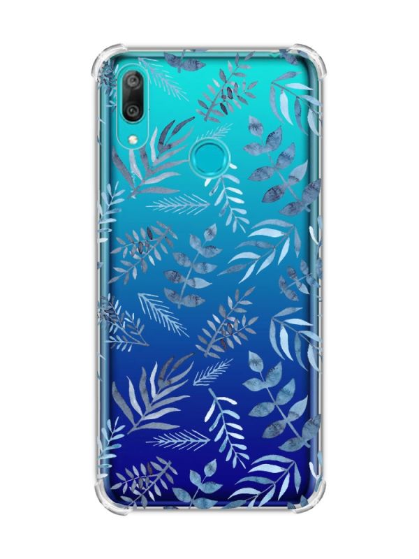 Чохол з потовщеними кутами Huawei Y7 2019/Y7 prime 2019 :: Рослинний фон (принт 276)