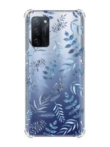 Чохол з потовщеними кутами на Oppo A55 :: Рослинний фон (принт 276)