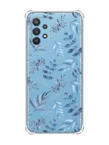 Чохол з потовщеними кутами на Samsung Galaxy A32 :: Рослинний фон (принт 276)