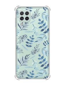 Чохол із потовщеними кутами на Samsung Galaxy A22 5G / A22s 5G :: Рослинний фон (принт 276)