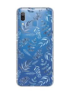 Прозорий чохол для Samsung Galaxy A30 (2019)/A20 (2019) :: Рослинний фон (принт 276)