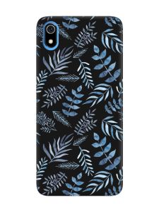 Матовий чорний чохол на Xiaomi Redmi 7A :: Рослинний фон (принт 276)