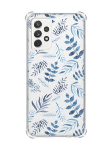 Чохол з потовщеними кутами на Samsung Galaxy A72 :: Рослинний фон (принт 276)