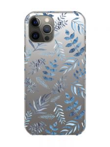 Прозорий чохол на iPhone 12 Pro Max :: Рослинний фон (принт 276)