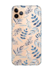 Прозорий чохол на iPhone 11 Pro Max (6,5) :: Рослинний фон (принт 276)