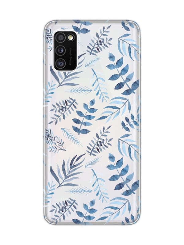 Прозорий чохол на Samsung Galaxy A41 :: Рослинний фон (принт 276)