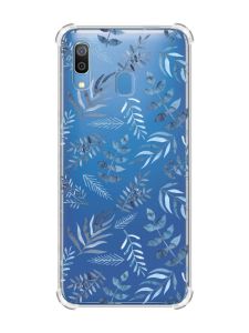 Чохол з потовщеними кутами на Samsung Galaxy A30 (2019) / A20 (2019) :: Рослинний фон (принт 276)