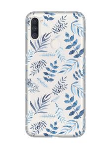 Прозорий чохол на Samsung Galaxy A11 :: Рослинний фон (принт 276)