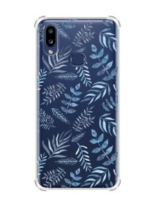 Чохол з потовщеними кутами на Samsung Galaxy A10s (A107) :: Рослинний фон (принт 276)