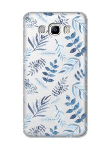 Прозорий чохол на Samsung Galaxy J7(2016) J710 :: Рослинний фон (принт 276)