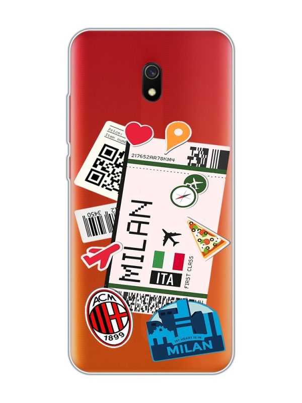 Прозорий чохол на Xiaomi Redmi 8A :: Подорожі. Італія (принт 325)