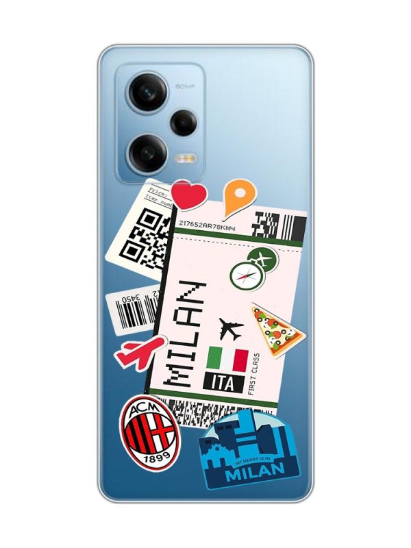 Прозорий чохол на Xiaomi Redmi Note 12 :: Подорожі. Італія (принт 325)