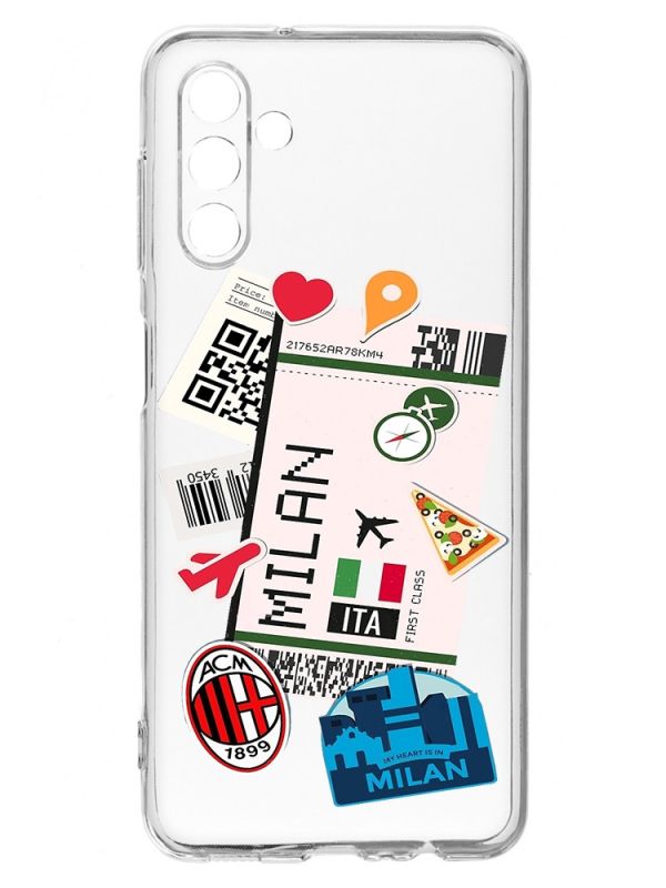 Прозорий чохол на Samsung A04s/A13 5G :: Подорожі. Італія (принт 325)