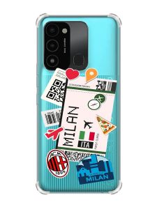 Чохол з потовщеними кутами на TECNO Spark Go 2022 :: Подорожі. Італія (принт 325)