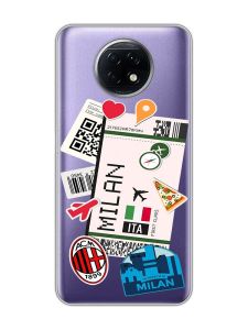 Прозорий чохол на Xiaomi Redmi Note 9T/Redmi Note 9 5G :: Подорожі. Італія (принт 325)