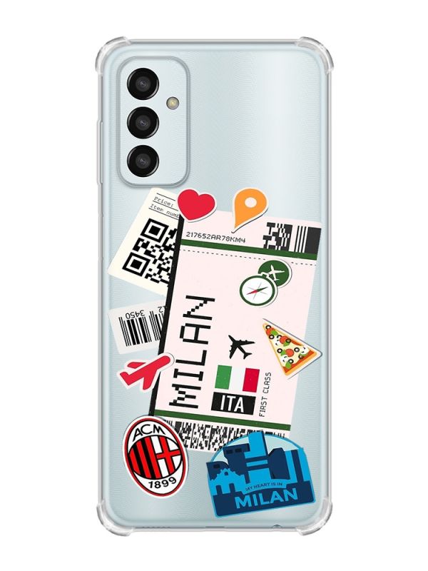 Чохол із потовщеними кутами на Samsung Galaxy M13 4G :: Подорожі. Італія (принт 325)