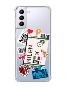 Чохол з потовщеними кутами на Samsung Galaxy S21 Plus :: Подорожі. Італія (принт 325)