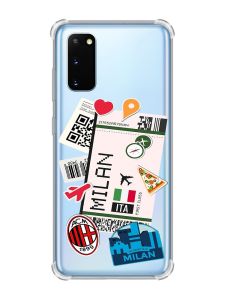 Чохол із потовщеними кутами на Samsung Galaxy S20 Plus :: Подорожі. Італія (принт 325)