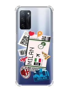 Чохол з потовщеними кутами на Oppo A55 :: Подорожі. Італія (принт 325)