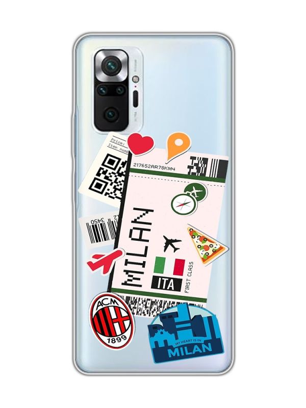 Прозорий чохол для Xiaomi Redmi Note 10 Pro/10 Pro Max :: Подорожі. Італія (принт 325)
