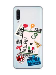 Прозорий чохол на Samsung Galaxy A50 (2019) A505 :: Подорожі. Італія (принт 325)