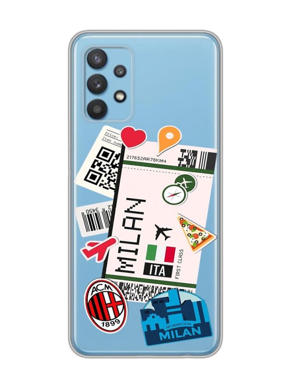 Прозорий чохол на Samsung Galaxy A32 :: Подорожі. Італія (принт 325)