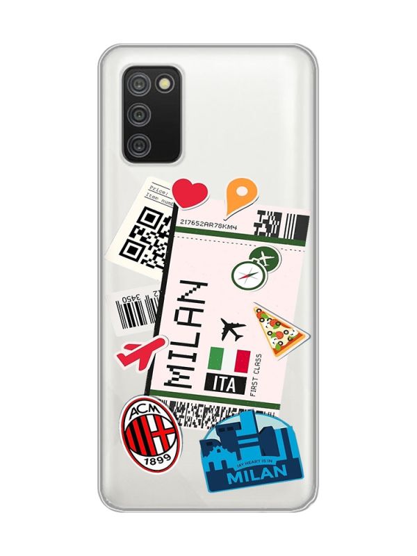 Прозорий чохол для Samsung Galaxy A02s :: Подорожі. Італія (принт 325)