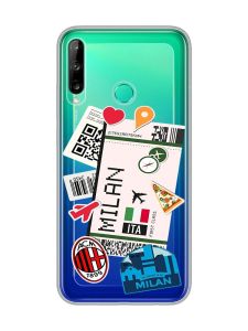 Прозорий чохол для Huawei Р40 lite E / Y7p  :: Подорожі. Італія (принт 325)