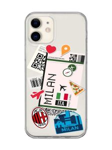 Прозорий чохол на iPhone 12 mini :: Подорожі. Італія (принт 325)