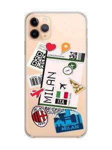 Прозорий чохол на iPhone 11 Pro Max (6,5) :: Подорожі. Італія (принт 325)