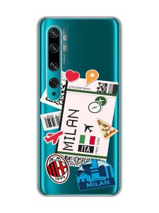 Прозорий чохол на Xiaomi Mi Note 10/Note 10 Pro :: Подорожі. Італія (принт 325)
