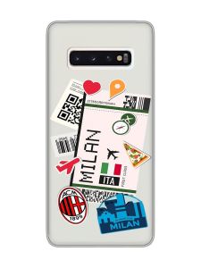 Прозорий чохол на Samsung Galaxy S10 :: Подорожі. Італія (принт 325)