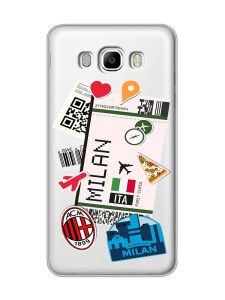 Прозорий чохол на Samsung Galaxy J7(2016) J710 :: Подорожі. Італія (принт 325)